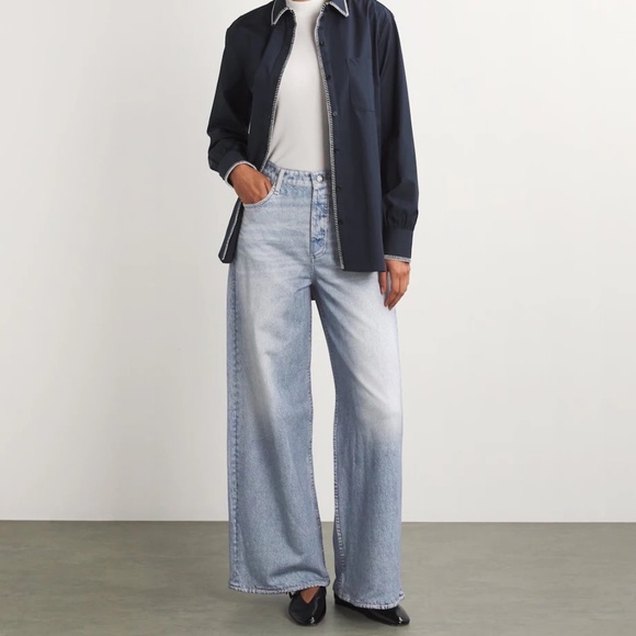 rag & bone Denim - Cropped Miramar Sofie Wide-Leg Jeans Rag & Bone Women's 25